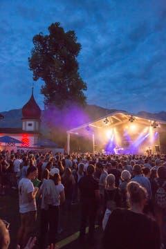 Xen zieht das Publikum in seinen Bann. (Bild:André A.Niederberger (Sarnen, 28.Juli 2018))