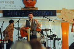 «Private Blend» aus St.Gallen spielten am Freitag. (Bild: Michael Hug)