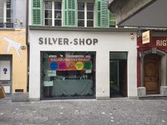 Wer folgt auf den Silver-Shop an der Eisengasse? Noch gibt es keinen Ersatz.