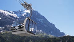 Gondelbahn von Grindelwald zum Eigergletscher (Visualisierung: PD)