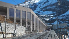 Bergstation beim Eigergletscher (Visualisierung: PD)