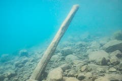 Spuren alter Zeiten. Im Walensee liegen noch einige Schiffswracks. (Claudia Schildknecht)