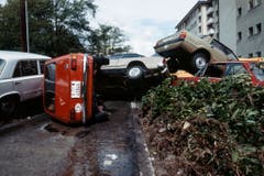 Locarno. (Bild: Karl Mathis / Keystone, 9. August 1978)