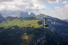 Ab auf den Hohen Kasten. (Bild: Toni Sieber)