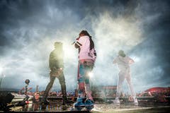 Migos am Open Air Frauenfeld. (Bild: Andrea Stalder)