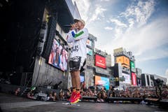 Nerd mit Pharell Williams am Open Air Frauenfeld. (Bild: Reto Martin)