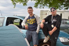 Joel Oesch und Marco Nazzaro aus Solothurn. (Bild: Mario Testa)