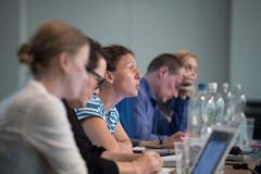 Vorher wurde aber heftig diskutiert und debattiert (Bild: Pius Amrein (Luzern, 5. Juli 2018))
