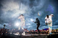 Migos am Open Air Frauenfeld. (Bild: Andrea Stalder)