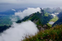 Stimmungsvoller Ausblick vom Hohen Kasten. (Bild: Ruedi Dörig)