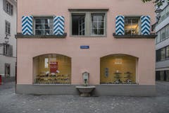 Und zum Schluss noch dies: Ein Nachfolger für das Schuhgeschäft Riesen an der Ledergasse 11 steht noch nicht fest. (Bilder: Pius Amrein (Luzern, 5. Juli 2018))