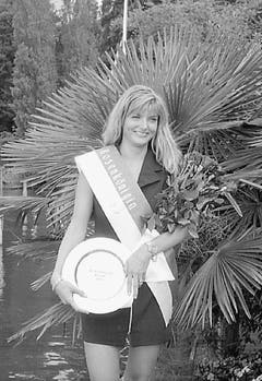 1996 wurde Claudia Müller Rosenkönigin.