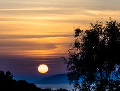 Sonnenuntergang an der Nordküste von Sardinen. (Bild: Stefan Kunz)
