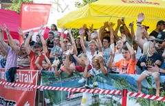 Stimmung wie an einer WM.