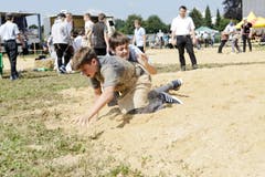 Weinfelden TG ,07.07.2018 / NOS - Nachwuchsschwingen auf dem Gelände der Paul Reinhard Schule Weinfelden