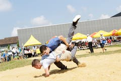 Weinfelden TG ,07.07.2018 / NOS - Nachwuchsschwingen auf dem Gelände der Paul Reinhard Schule Weinfelden