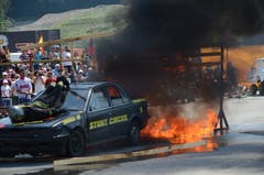 Impressionen von der «Hollywood Stunt & Action Show» (Bild: Martin Uebelhart (Sarnen, 8. Juli 2018))