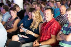 Impressionen von der Lehrabschlussfeier in der Aula Cher in Sarnen. (Bild: Roger Zbinden, (Sarnen, 7. Juli 2018))
