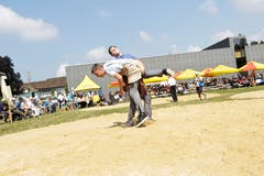 Weinfelden TG ,07.07.2018 / NOS - Nachwuchsschwingen auf dem Gelände der Paul Reinhard Schule Weinfelden