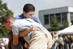 Weinfelden TG ,07.07.2018 / NOS - Nachwuchsschwingen auf dem Gelände der Paul Reinhard Schule Weinfelden