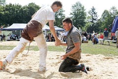 Weinfelden TG ,07.07.2018 / NOS - Nachwuchsschwingen auf dem Gelände der Paul Reinhard Schule Weinfelden