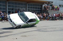 Impressionen von der «Hollywood Stunt & Action Show» (Bild: Martin Uebelhart (Sarnen, 8. Juli 2018))