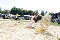 Weinfelden TG ,07.07.2018 / NOS - Nachwuchsschwingen auf dem Gelände der Paul Reinhard Schule Weinfelden