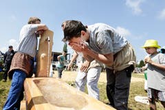 Weinfelden TG ,07.07.2018 / NOS - Nachwuchsschwingen auf dem Gelände der Paul Reinhard Schule Weinfelden