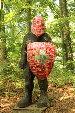 Kunst am Schlossberg. (Bild: Irene Wanner)