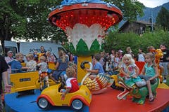 Das Karussell - ein Paradies für die Kleinsten.