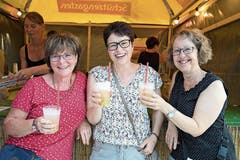 Das brasilianische Nationalgetränk Caipirinha hat es Katrin Hasenfratz, Judith Allemann und Barbara Knup angetan.