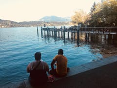 Nach der gelungen Feier auf dem Europaplatz in Luzern. (Leserbild: Werner J.)