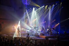 Popkonzert mit den Simple Minds. (Bild: Roger Grütter (Luzern, 19. April 2017))