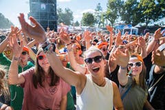 Super Stimmung am Heitere Open Air in Zopfigen.(Bild: Eveline Beerkircher)