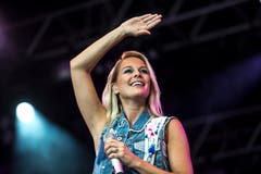 Der Schlagerstar Linda Fäh. (Bild: Dominik Wunderli)