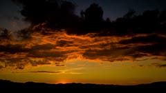 Sonnenuntergang in Nesslau (Bild: Renato Maciariello)