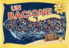 Un bacione – dicker Kuss von der sonnigen Insel Panarea: Postkarte von Gaia Zuccaro.