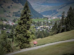 Wenn wotsch am Sunntig ä chlini Abwächslig ha, de chasch au als Erwachsänä uf de wunderbari Häxäweg ga. (Bild: Margrith Imhof-Röthlin (Gummenalp, 12. August 2018))