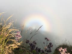 Naturschauspiel vom Niederbauen Chulm. (Bild: Werner Bieri (Niederbauen Chulm, 15. August 2018))