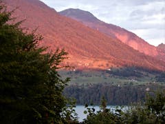 So eine herrliche Abendstimmung ist einfach nur wunderschön. (Bild: Margrith Imhof-Röthlin (Meggen, 14. August 2018))