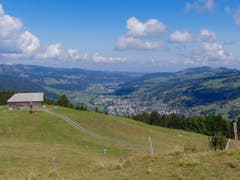 Blick von Hochschwand ins Thurtal (Bild: Martin Giger)