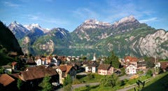 Traumhafte Aussicht vom Balkon der Familie Zwyssig in Sisikon. (Bild: Janick Zwyssig (5. August 2018))