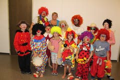 Im Lager des Christlichen Zentrums Zollhaus Luzern in Sörenberg haben sich die Clowns eingefunden. (Bild: Eleny Scheidegger)