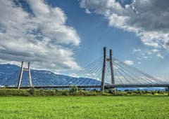 Rheinbrücke bei Diepoldsau. (Bild: Toni Sieber)