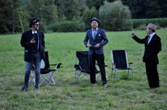 Die Jungwacht Sempach erhält in Bischofszell Besuch von der Mafia. (Bild: Jan Hummel/Luca Arnold)