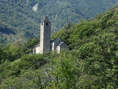 Kirche San Bernardo im wilden Valle die Sementina im Tessin. (Bild: Hans Scheidegger (Tessin, 16. August 2018))