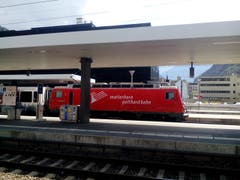 Die Matterhorn Gotthard Bahn. (Bild: Bruno Ringgenberg (Visp, 18. August 2018))