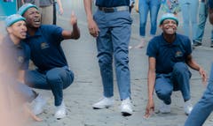Tänzer aus Südafrika - Musikspielfestwoche. (Stefan Kunz-Distel (Luzern, 22. August 2018))