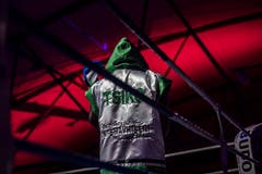 Boxing Night der World Boxing World Boxing Federation in der Bodensee-Arena Kreuzlingen. Meisterschaftskampf von Zino Meuli aus Horn gegen Tsiko Mulovhedzi aus Südafrika. Zino Meuli gewinnt gegen den Favoriten. (Bild: Andrea Stalder)