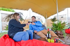 Neu am Summerdays-Festival war das «Glamping.»